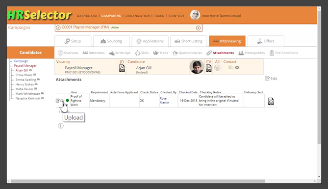 Interviewing Pre-Checks