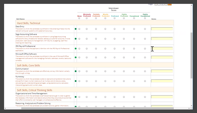 Interviewing Interviews and Write-up Round 1 (Telephone)